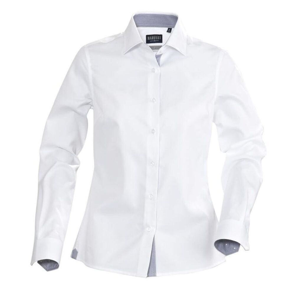 Harvest Womens/Ladies Baltimore Formal Shirt / White